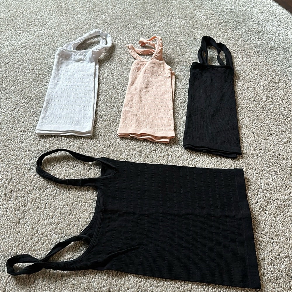Lot of 4 camis NWOT